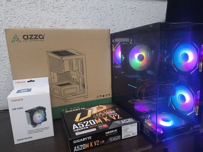 Gigabyte A520+Ryzen 5 5500+16Gb+NVMe 512Gb+RTX2060Super 1 Gigabyte A520+Ryzen 5 5500+16Gb+NVMe 512Gb+RTX2060Super 1