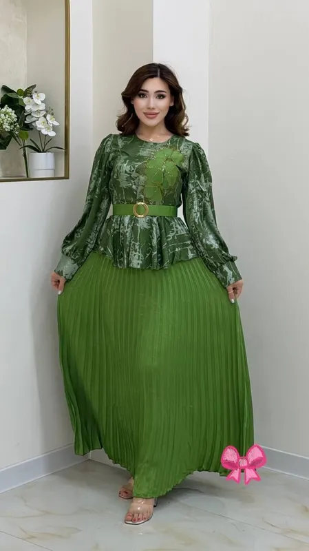 двойка, женское платье, платье, кофта юбка 8