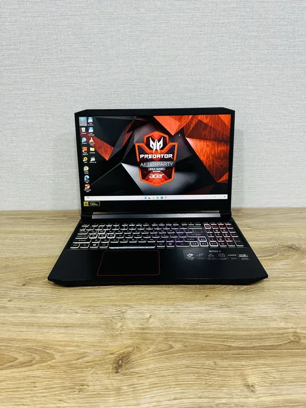 Ноутбук ACER Nitro RTX3060-6 ГБ Мощный, Игровой с Гарантией 1 Ноутбук ACER Nitro RTX3060-6 ГБ Мощный, Игровой с Гарантией 1