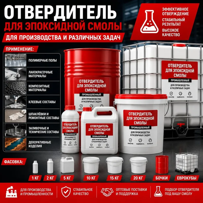 Отвердитель для эпоксидной смолы, клея, композитов и.т.д. Отвердитель для эпоксидной смолы, клея, композитов и.т.д.