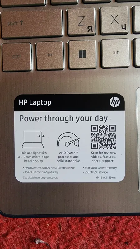 HP Laptop 6