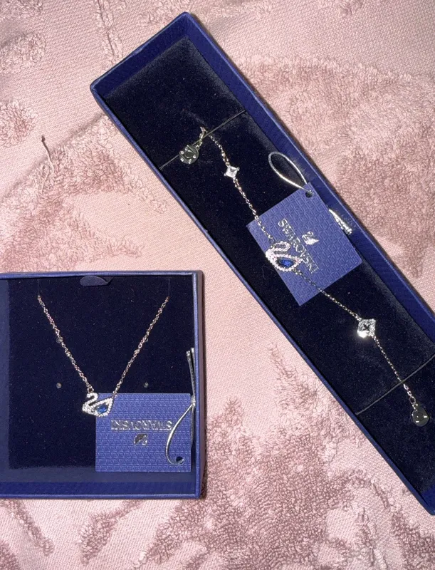Цепочка и Браслет Swarovski 2