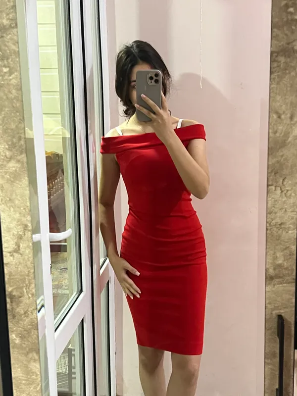 qizil kechki ko‘ylak 4