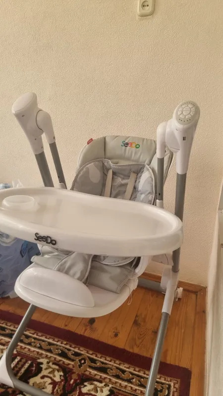 кресло качалка+детский стульчик 2 в одном — фото 2
