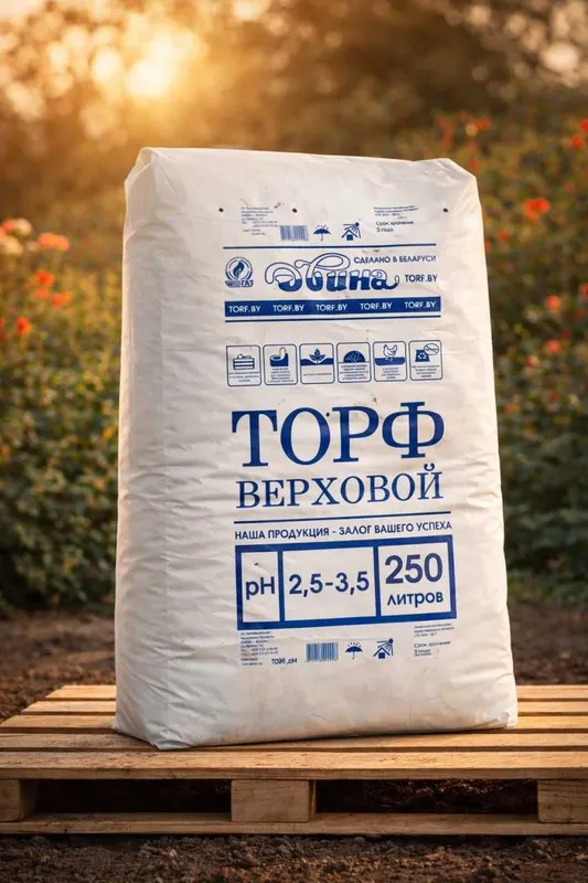 Торф верховой «Эвина» (250 литров) Торф верховой «Эвина» (250 литров)