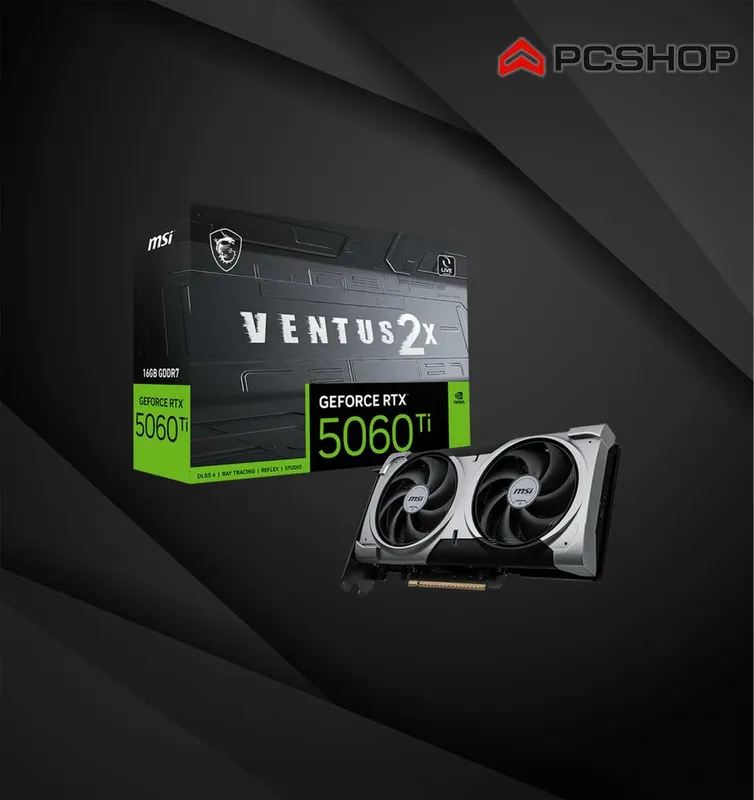 MSI GeForce RTX 5060 Ti VENTUS 2X OC Edition 16Gb 2