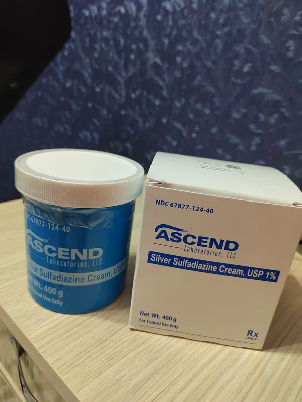 Крем Ascend silver sulfadiazine 1%. 2 Крем Ascend silver sulfadiazine 1%. 2