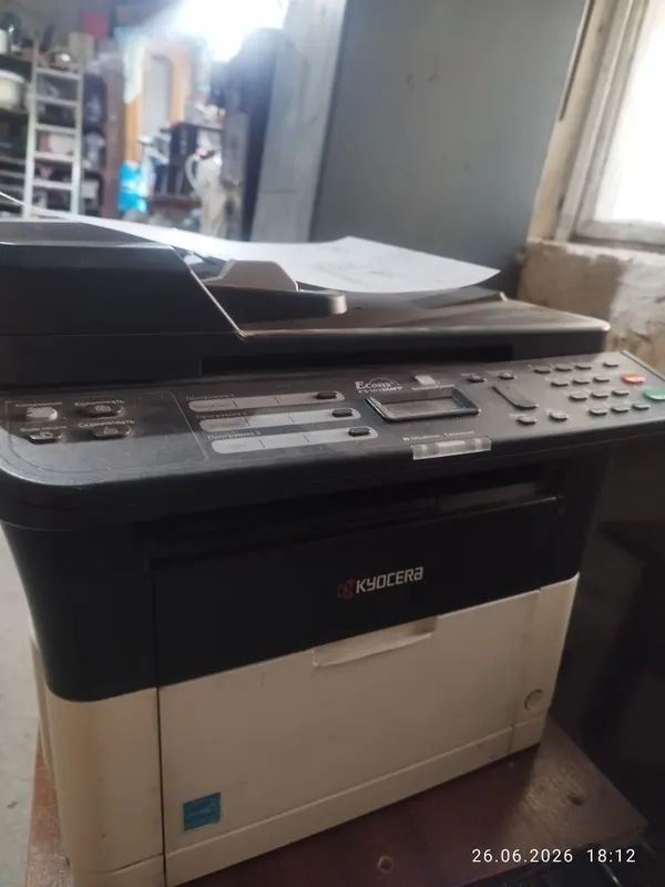 Продаю принтер/МФУ
Kyocera ECOSYS FS-1025MFP — фото 1