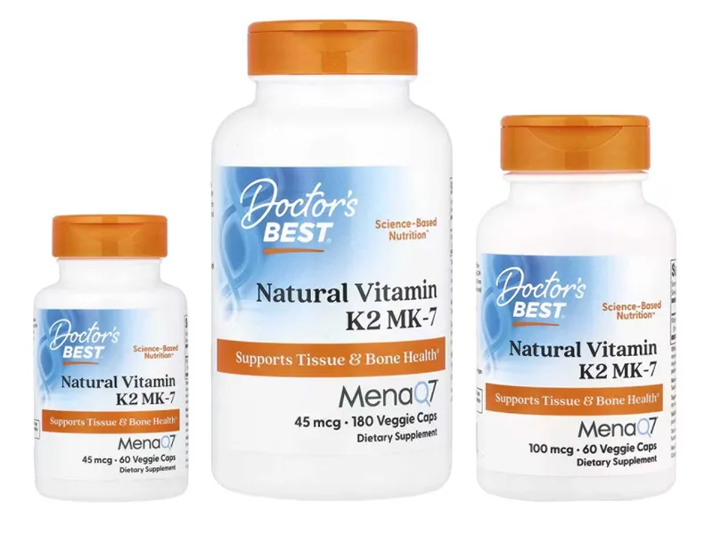Doctor's Best Natural Vitamin K2 MK-7, K2 vitamini MK-7 1 Doctor's Best Natural Vitamin K2 MK-7, K2 vitamini MK-7 1
