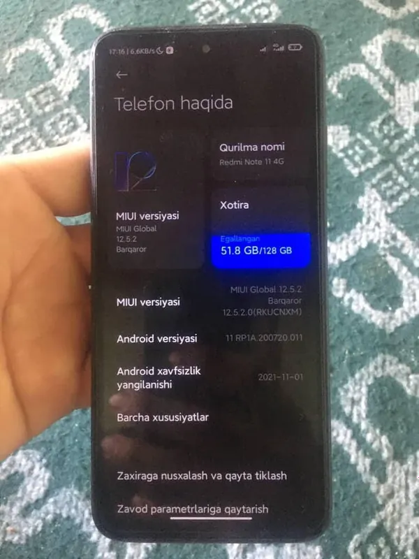noote 11 4g