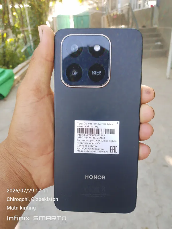HONOR X7D 1