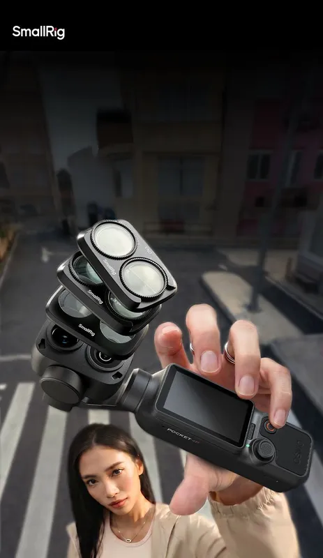 DJI Osmo Pocket 4 All-in-One Kit kamerasi (yangi) 1