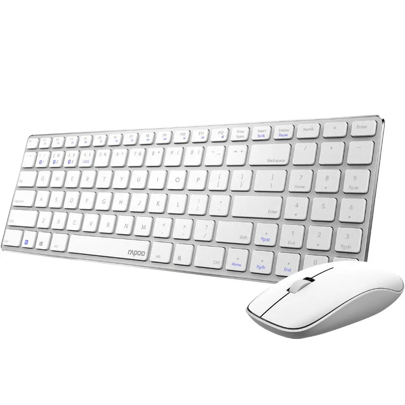 Комплект беспроводной Rapoo 9300M White 2
