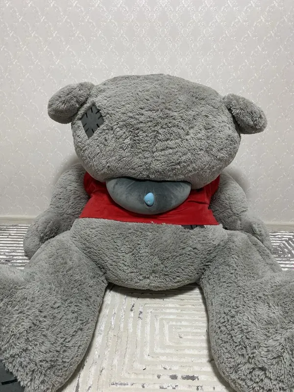 Тедди мишка (ayiq) энг коттадан бита кичик размери где то 1.50 — фото 1