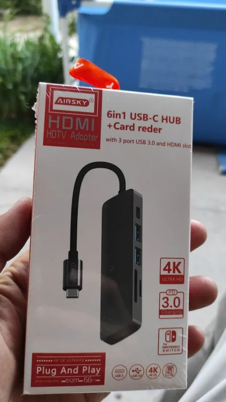 Переходник, Type c hdmi , usb ,lan , pd ( 5 in 1 ) !Macbook,samsung s — фото 4