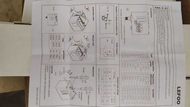 Давление датчик LEFOO 2 Давление датчик LEFOO 2