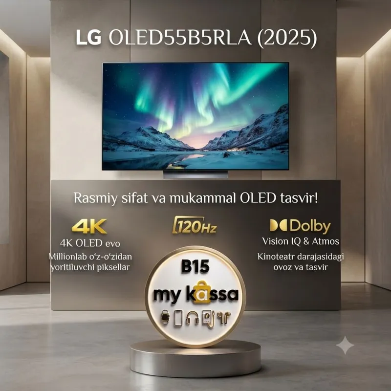 LG OLED55B5RLA (2025) • Dastavka • New LG OLED55B5RLA (2025) • Dastavka • New