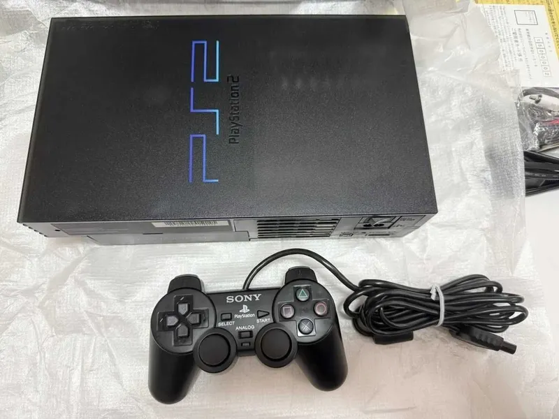 Playstation 2 Limited Midnight Black, полная комплектация, новый 4 Playstation 2 Limited Midnight Black, полная комплектация, новый 4