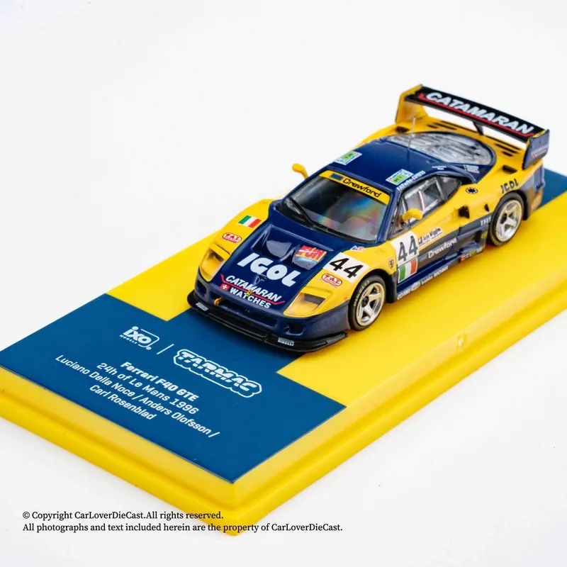 1:64 Ferrari F40 Le Mans коллекционная машинка 2 1:64 Ferrari F40 Le Mans коллекционная машинка 2
