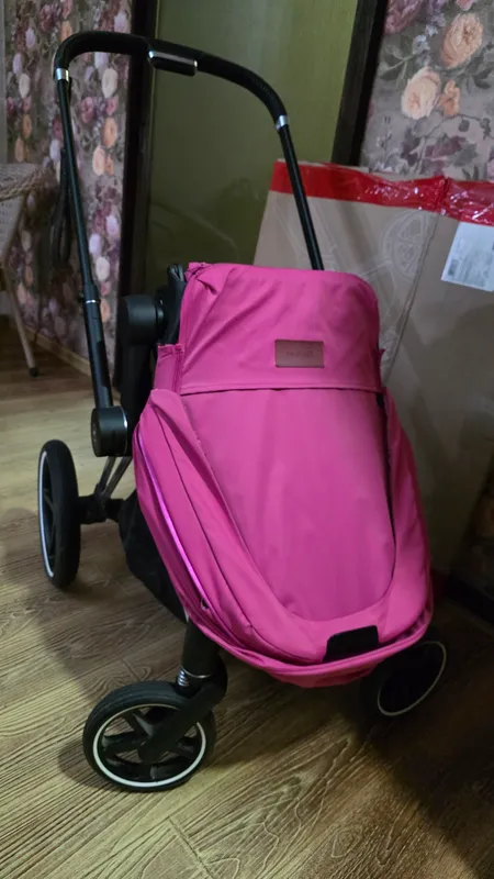 Продажа коляски Cybex Priam 3 Platinum розовая — фото 4