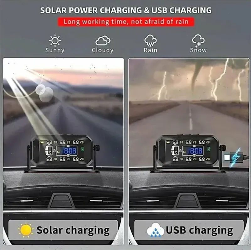 Yuk mashinalari uchun shinalar bosimini nazorat qilish tizimi TPMS 9
