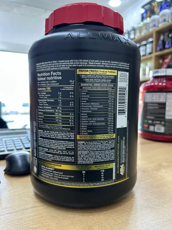 ALLMAX Gold AllWhey — премиум сывороточный протеин — фото 2