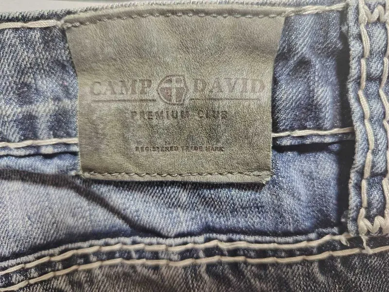 Camp David Jeans W35 L34 / T-shirt L. Джинсы Винтаж. Поло Футболка. — фото 2