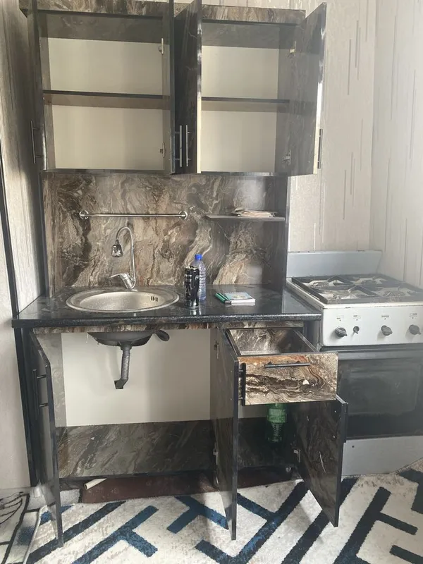 Кухонный мебел +газ плита 120/60