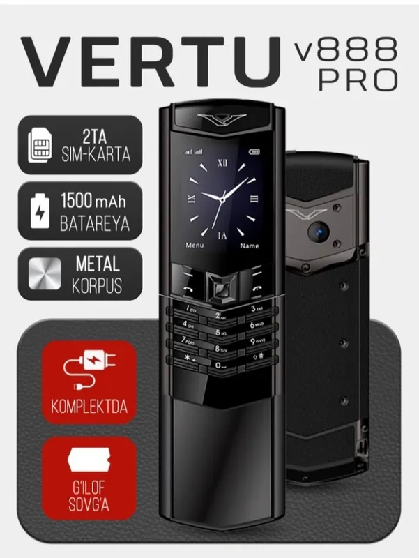 Кнопочный телефон, Vertu888pro slider 1