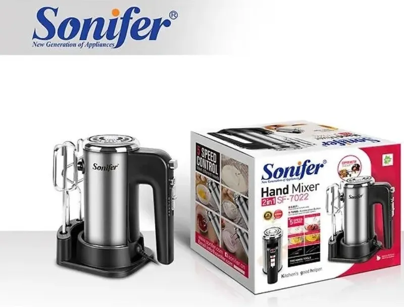 SONIFER SF-7022 model 2 in 1 Original Stoykali mikser Миксер SONIFER SF-7022 model 2 in 1 Original Stoykali mikser Миксер