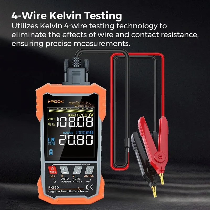 i-POOK PK59D Smart Battery Tester – Тестер аккумуляторов 3 i-POOK PK59D Smart Battery Tester – Тестер аккумуляторов 3