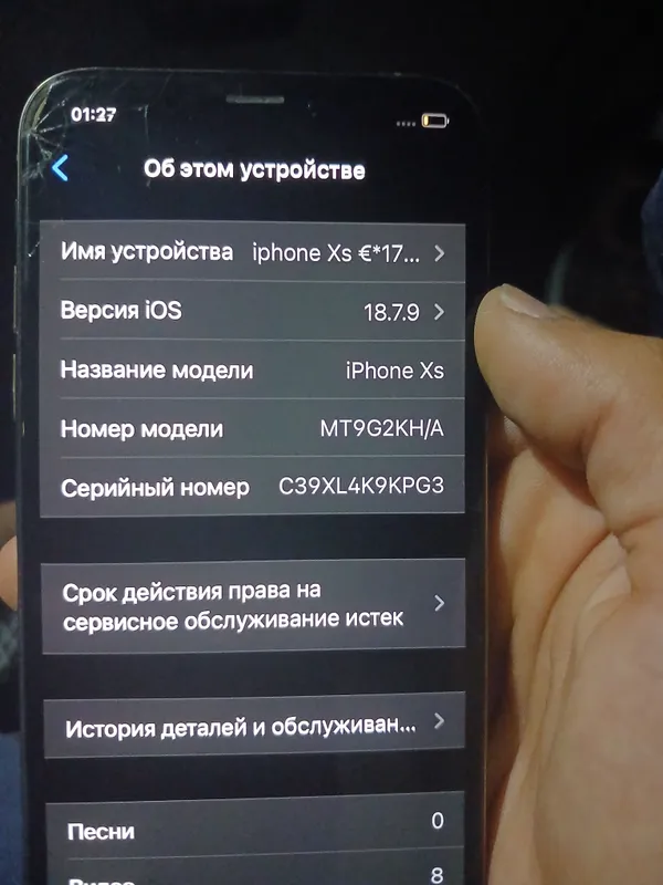 iphone xs hotira 64 %74 fes ishlidi 4 iphone xs hotira 64 %74 fes ishlidi 4