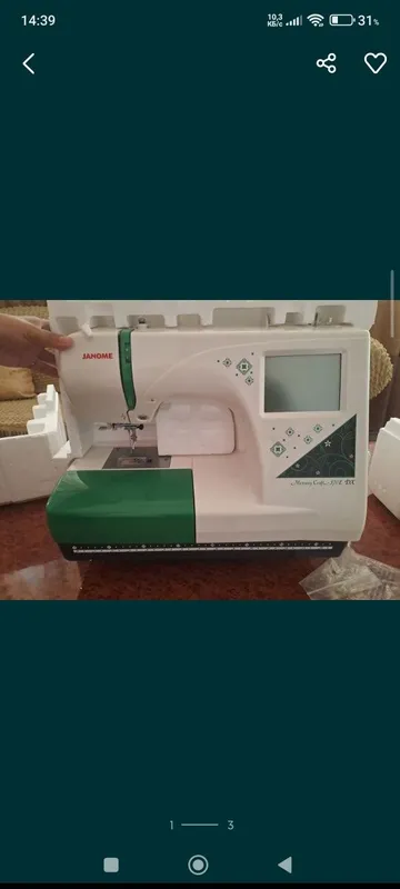 Janome 370 E DX янги 1
