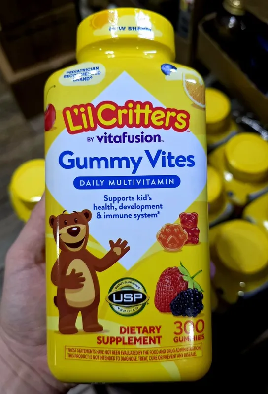 ДОСТАВКИ НЕТ Lil Critters мультивитамины 300шт Made in USA