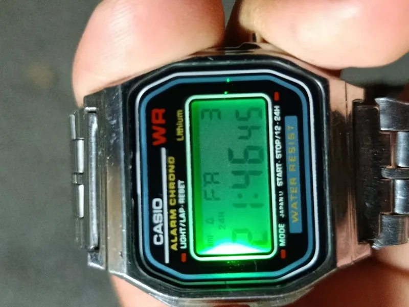 CASIO WR silver rang 7 CASIO WR silver rang 7