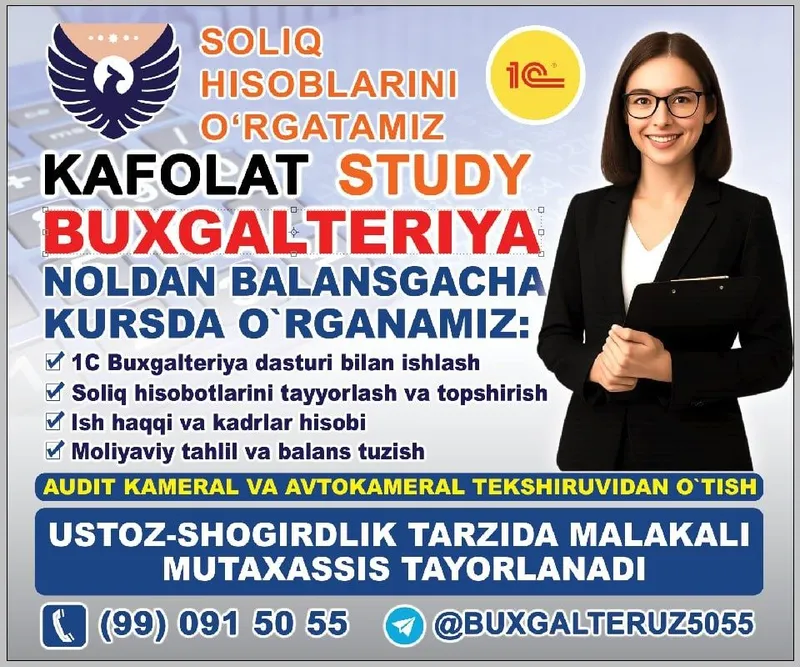 Buxgalteriya kurslari Bugalteria