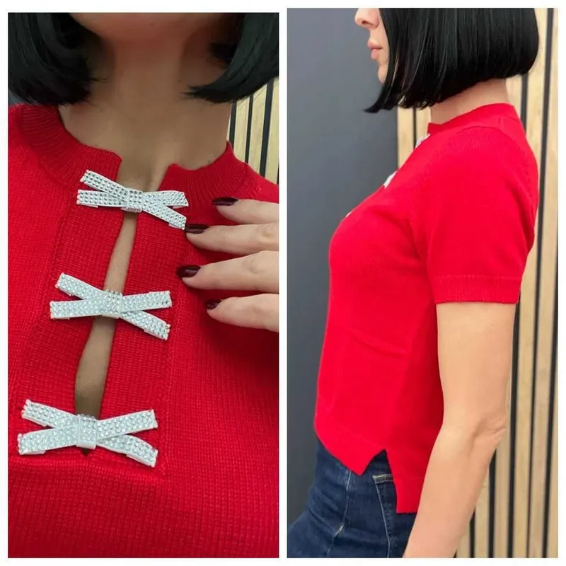 Трикотажная футболка Valentino LUX-102919 S-M-L Original Италия 5