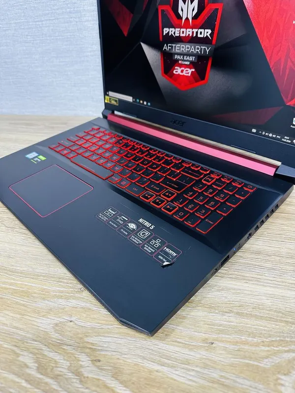 ACER Nitro Core i7-12 Ядерный с Большим экраном Мощный игровой ноутбук — фото 5