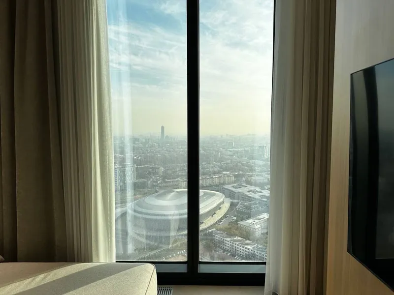 АРЕНДА Квартира ЖК NEST ONE 59м2 36-этаж Вид на Хумо арена 7