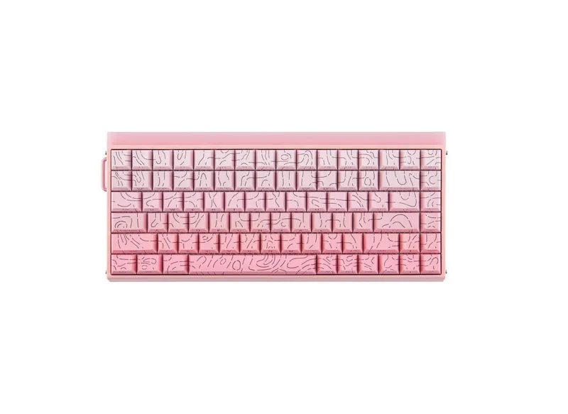 | Клавиатура AULA HERO 84 HE Pink магнитная USB-C | Клавиатура AULA HERO 84 HE Pink магнитная USB-C