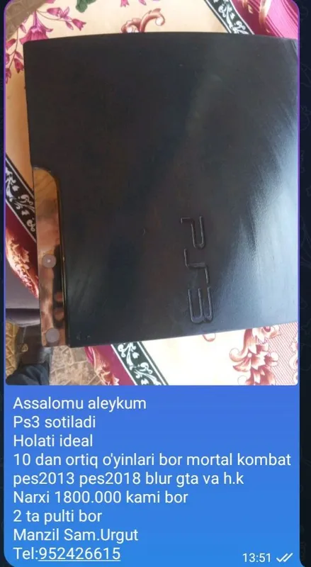 Ps3 holati ideal