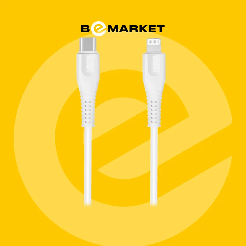 Кабель Canyon CNS-MFIC4W Type-C Lighiting White 2 Кабель Canyon CNS-MFIC4W Type-C Lighiting White 2