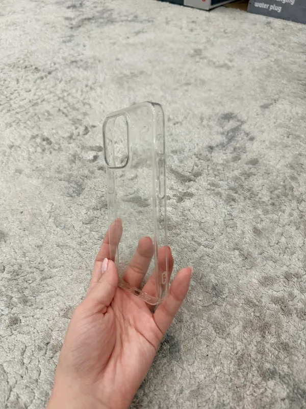 📱 Прозрачный защитный чехол для iPhone 15 про — фото 1