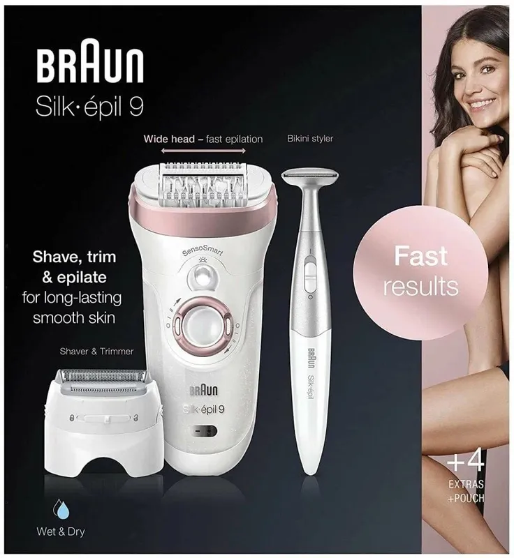 Эпилятор Braun Silk-epil 9 SensoSmart SES 9890