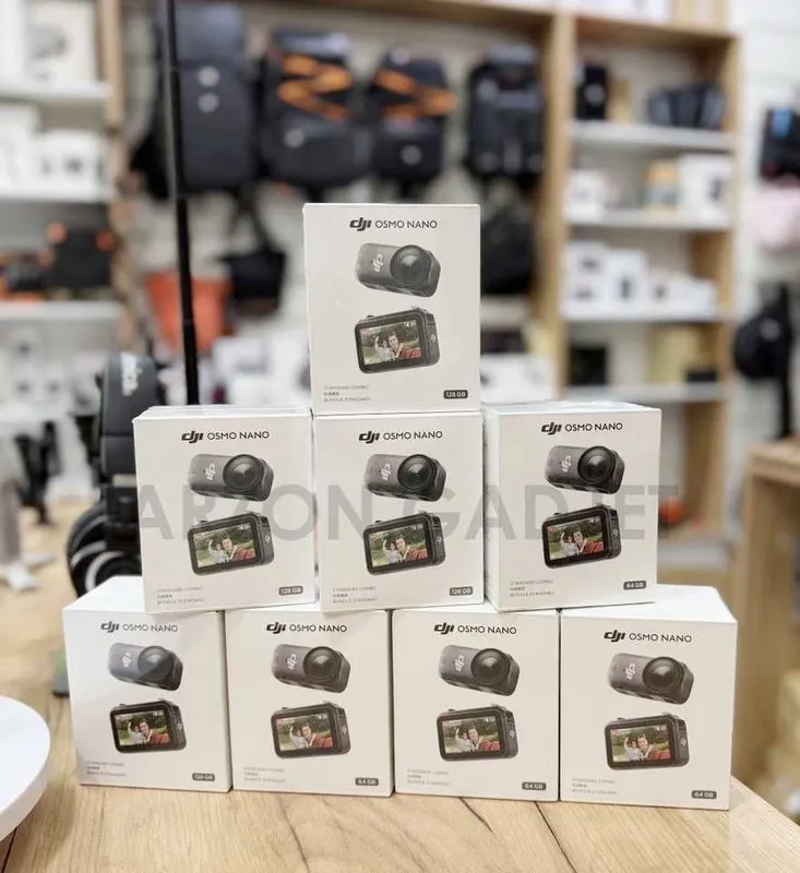 DJI Osmo Nano 64GB va 128GB — video va blog uchun ixcham kamera