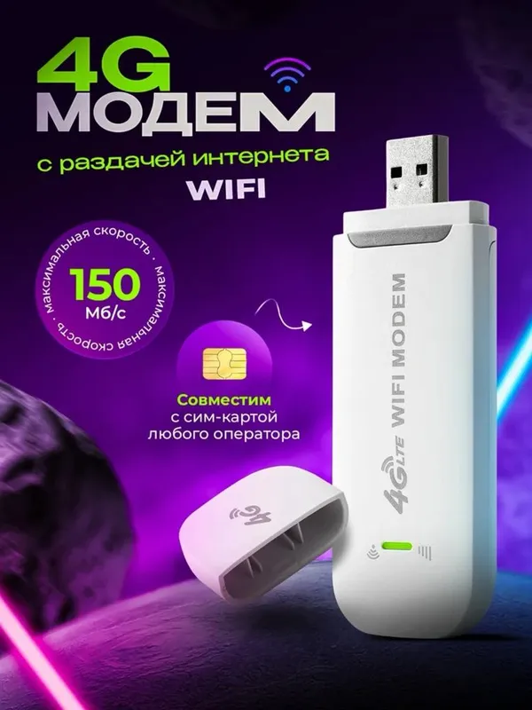 LTE 4G USB Modem Wi-Fi Hotspot и для Электромобил BYD Доставка есть — фото 5