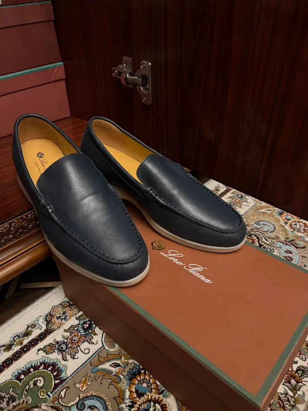 Лоферы Loro Piana из натуральной кожи 2 Лоферы Loro Piana из натуральной кожи 2