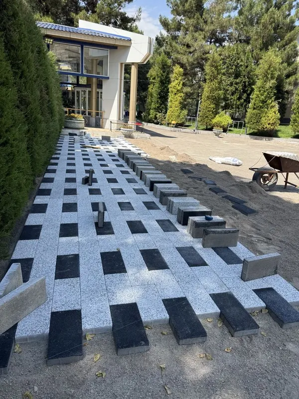 Брусчатка вибропрессованная 20x40x6