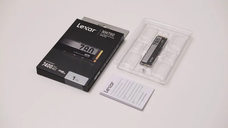 SSD 1TB M.2 NVMe TLC Gen4×4 3D NAND Lexar NM790 (3DS MAX, Premier) — фото 6