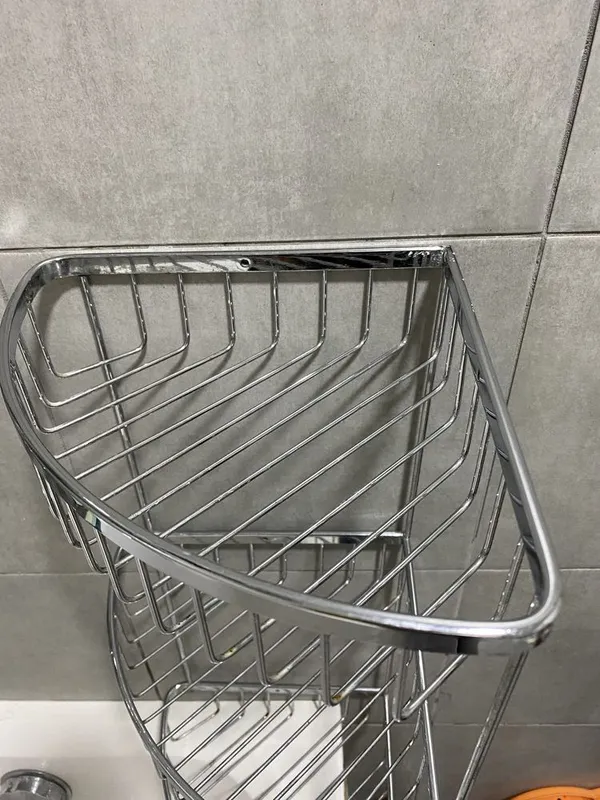 Угловая полка в ванную — фото 2